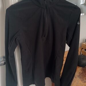 ALO Yoga Men's Black Zip-Up Sweater